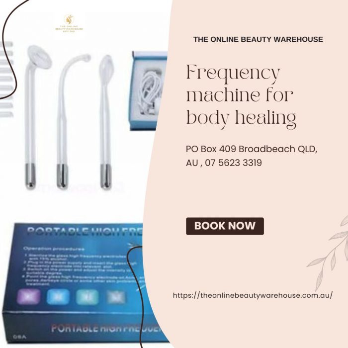 Frequency machine for body healing