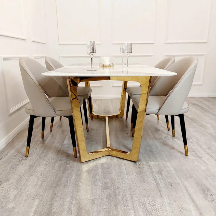 Buy Stylish Metal Dining Tables Online in India