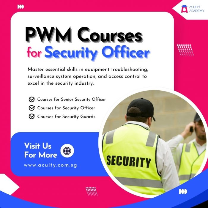 How PWM Courses for Security Officer Prepare You for Promotion?