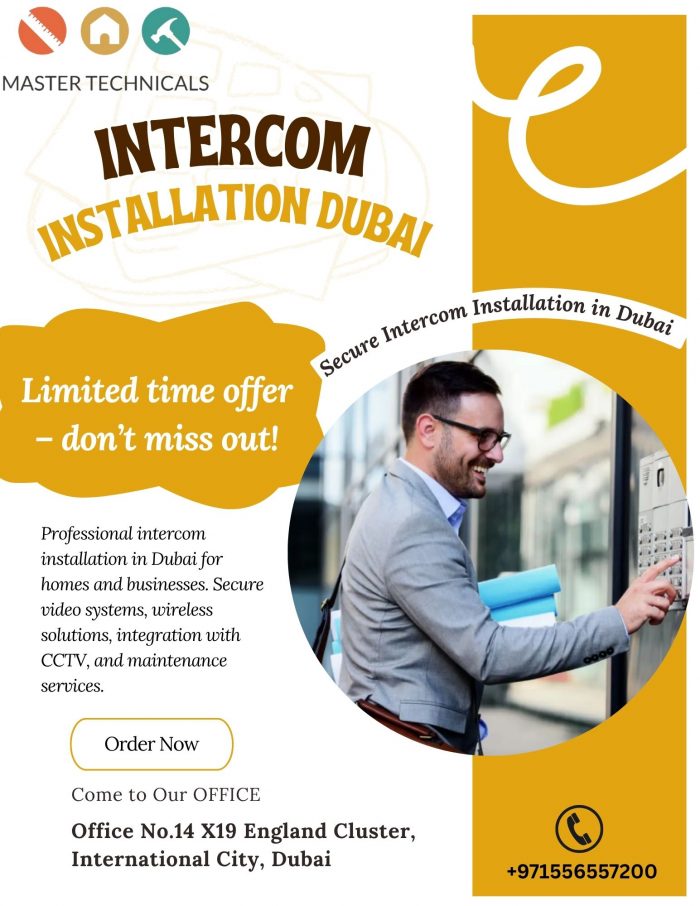 Best Intercom Installation System in Dubai