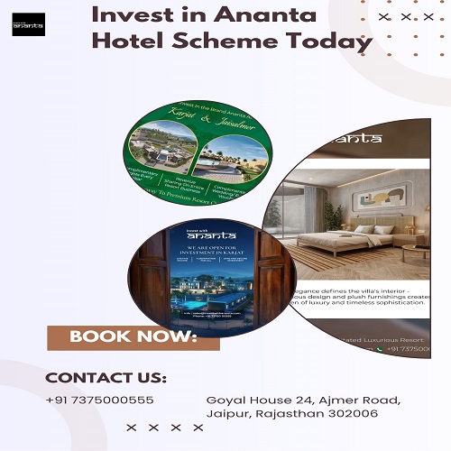 Invest in Ananta Hotel Scheme Today
