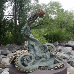 Bronze Turtle Sculpture
