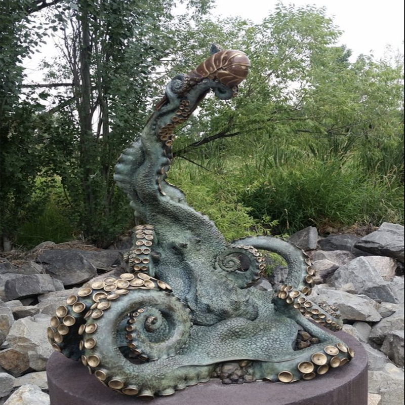 Bronze Turtle Sculpture