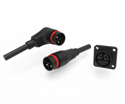 12V Battery Round Connector