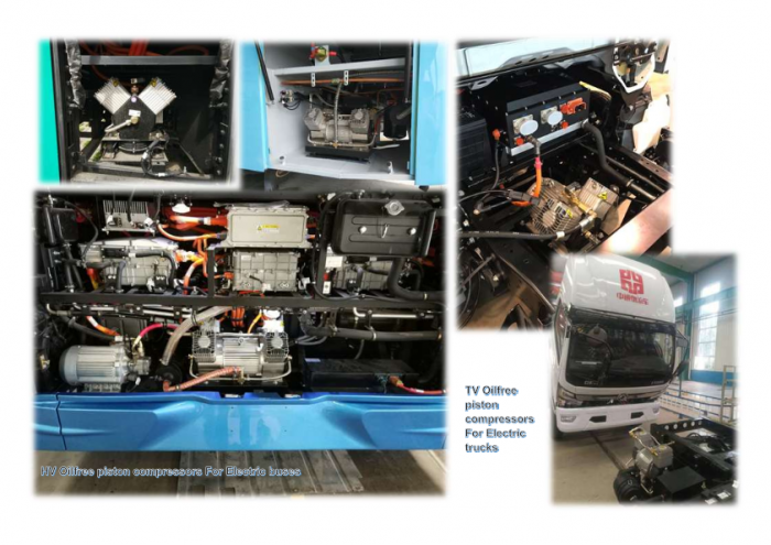Compressor for EV Bus & Truck