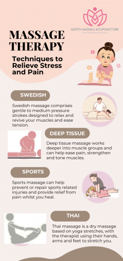Massage Therapy Techniques to Relieve Stress and Pain