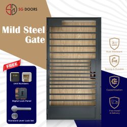 Mild Steel Gate Singapore | Perfect for HDB Home
