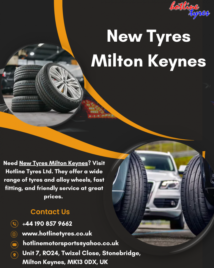 New Tyres Milton keynes