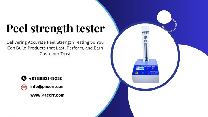 Peel Strength Tester A Crucial Tool for Adhesion Quality Control
