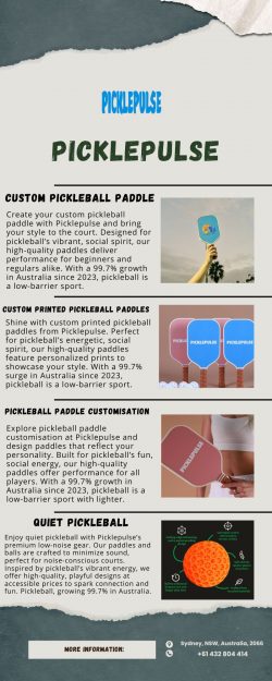 Pickleball Paddle Customisation for Unique Play