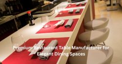Premium Restaurant Table Manufacturer for Elegant Dining Spaces – Hausluxuriant