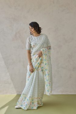 Buy Handloom & Printed Chanderi Sarees Online