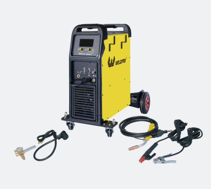 MIG250LCD IGBT Inverter Digital Double Pulse MIG MAG Welder