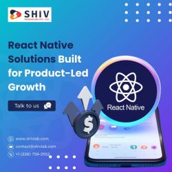 Modern React Native App Development Services by Shiv Technolabs