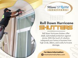 Roll Down Hurricane Shutters