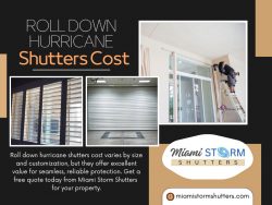 Roll Down Hurricane Shutters Cost