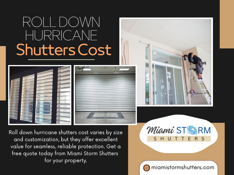 Roll Down Hurricane Shutters Cost