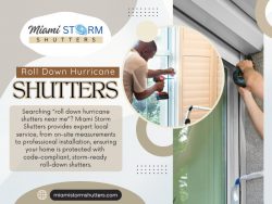 Roll Down Hurricane Shutters Near Me