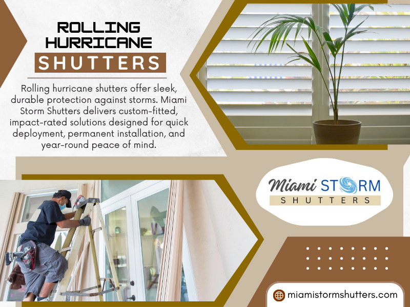 Rolling Hurricane Shutters