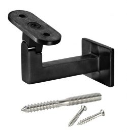 Durable brackets for banister rails