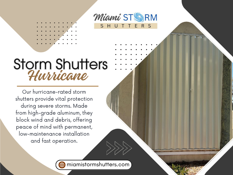 Storm Shutters Hurricane Miami FL