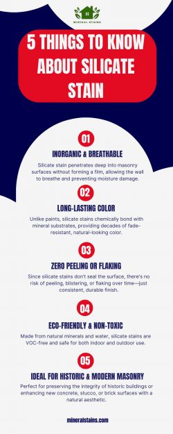Top 5 Things to Know About Silicate Stain