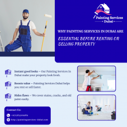 Why Painting Services In Dubai Are Essential Before Renting or Selling Property