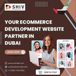 Custom eCommerce Website Development Services in Dubai by Shiv Technolabs