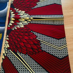 100% cotton wax fabric