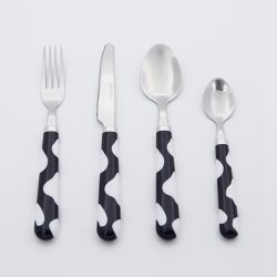 Black Stainless Steel Flatware