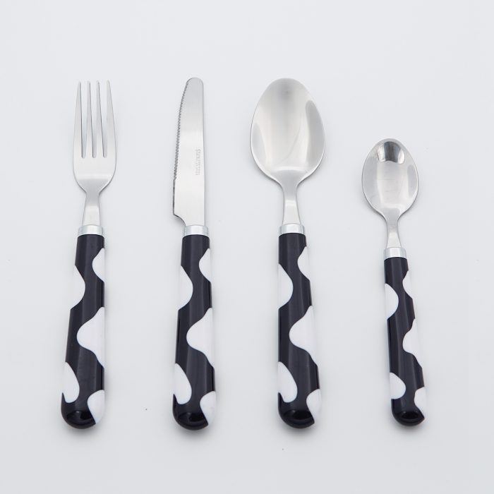 Black Stainless Steel Flatware