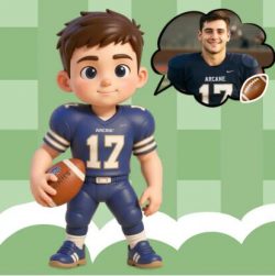 Personalisierte Sportler-actionfigur Aus Foto, Das Beste Geschenk Für Sportler