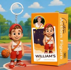 Personalisierter Süßer Cartoon-schlüsselanhänger, Mini-puppe, Handgefertigtes Geschenk Für Ihn,  ...