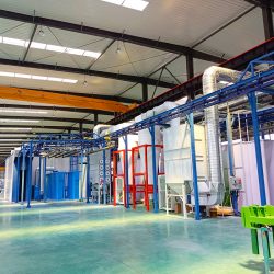 Accumulation Type Powder Spraying Line