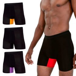 Men’s Bamboo Boxer Briefs 4-Pack Mix – Anti-Chafe Comfort | Frank and Beans