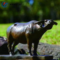 Bronze Bull Large Simulated Animal Sculpture