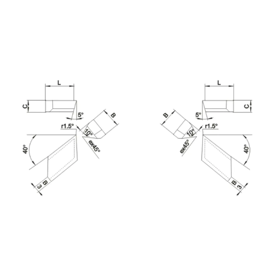High Hardness Cemented Carbide Cutting Tools