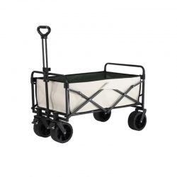 Foldable Camping Wagon with Adjustable Handle