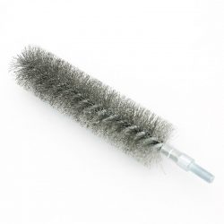 Single Spiral With Thread Shank Twisted Wire Industry Tube Brushes