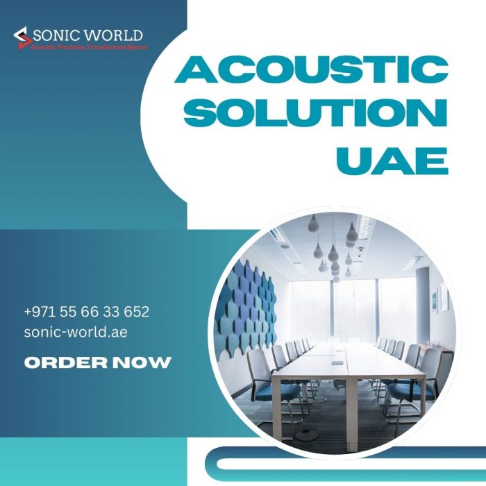 Acoustic Solutions UAE | Contractors & Consultants Dubai – Sonic World