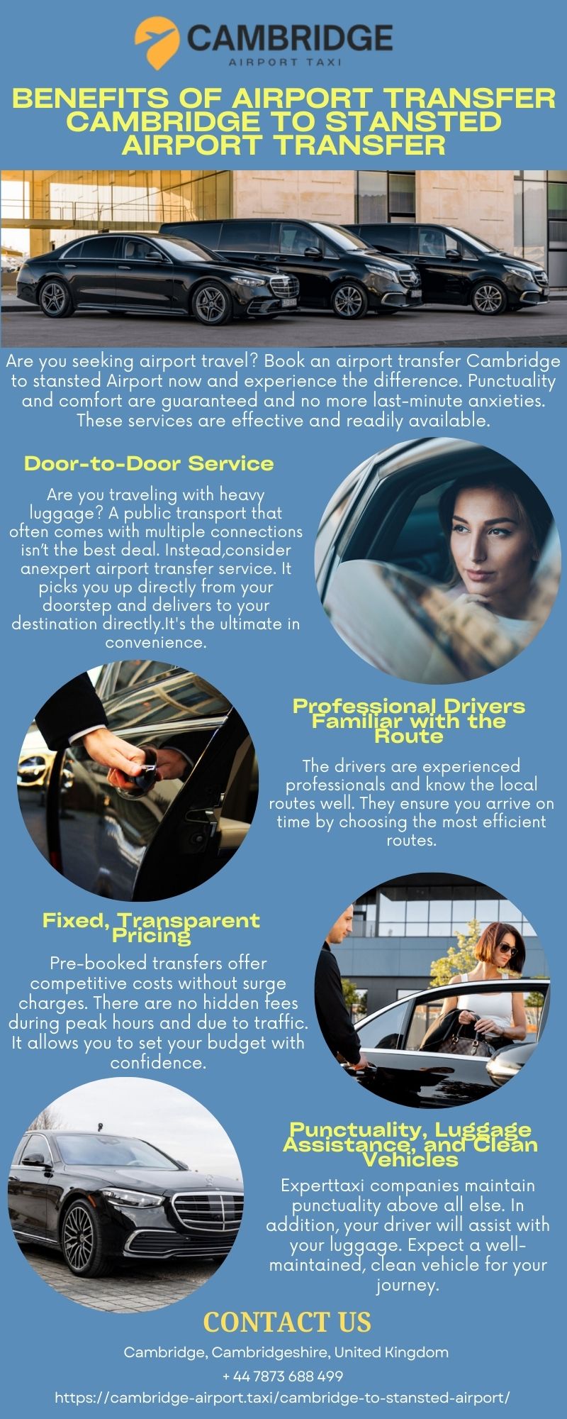 Benefits Of Airport Transfer Cambridge To Stansted Airport Transfer