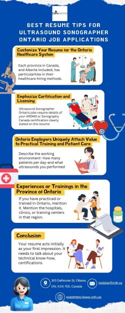 Best Resume Tips for Ultrasound Sonographer Ontario Job Applications