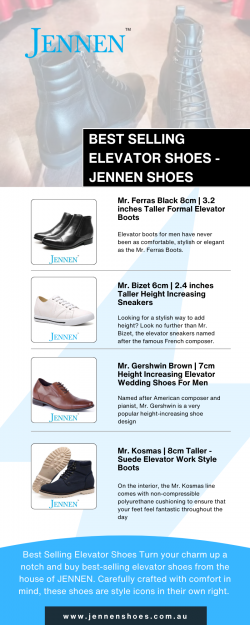 Stylish Elevator Shoes | JENNEN Shoes