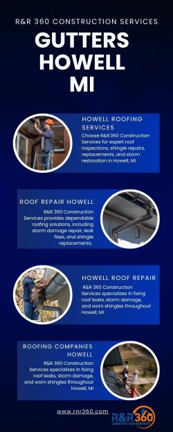 Gutters Howell MI | R&R 360 Construction Services