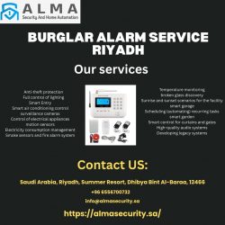 Burglar Alarm Systems in Saudi Arabia