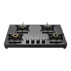 4 Burner Steel Gas Stove | House of Sujata