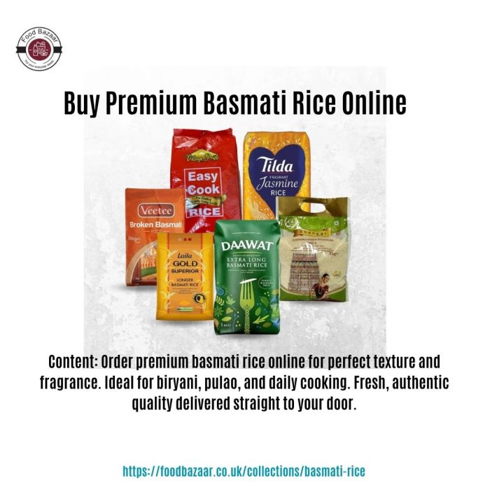Buy Premium Basmati Rice Online