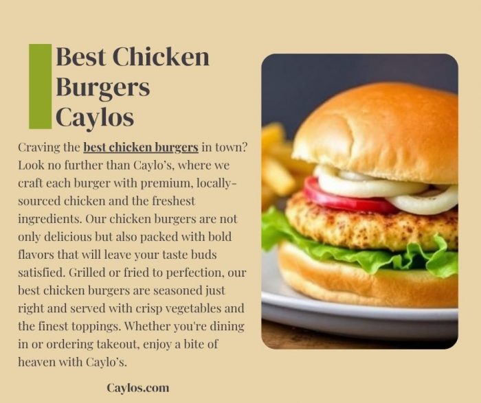 Indulge in Delicious American Food at Caylo’s | Caylos.com
