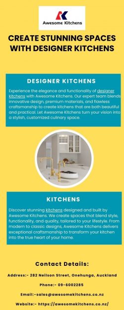 Create Stunning Spaces with Designer Kitchens