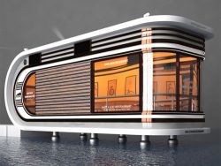 Luxury Space Capsule Container House Mobile Prefab